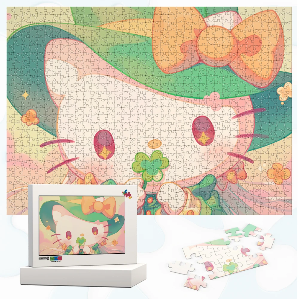 Hello Kitty Wearing Hat Jigsaw Puzzles Cute Sanrio Avatar Unique Design Puzzle Educational Toys Kawaii Characters Toys Hobbies
Hello Kitty Wearing Hat Jigsaw Puzzles Cute Sanrio Avatar Unique Design Puzzle Educational Toys Kawaii Characters Toys Hobbies