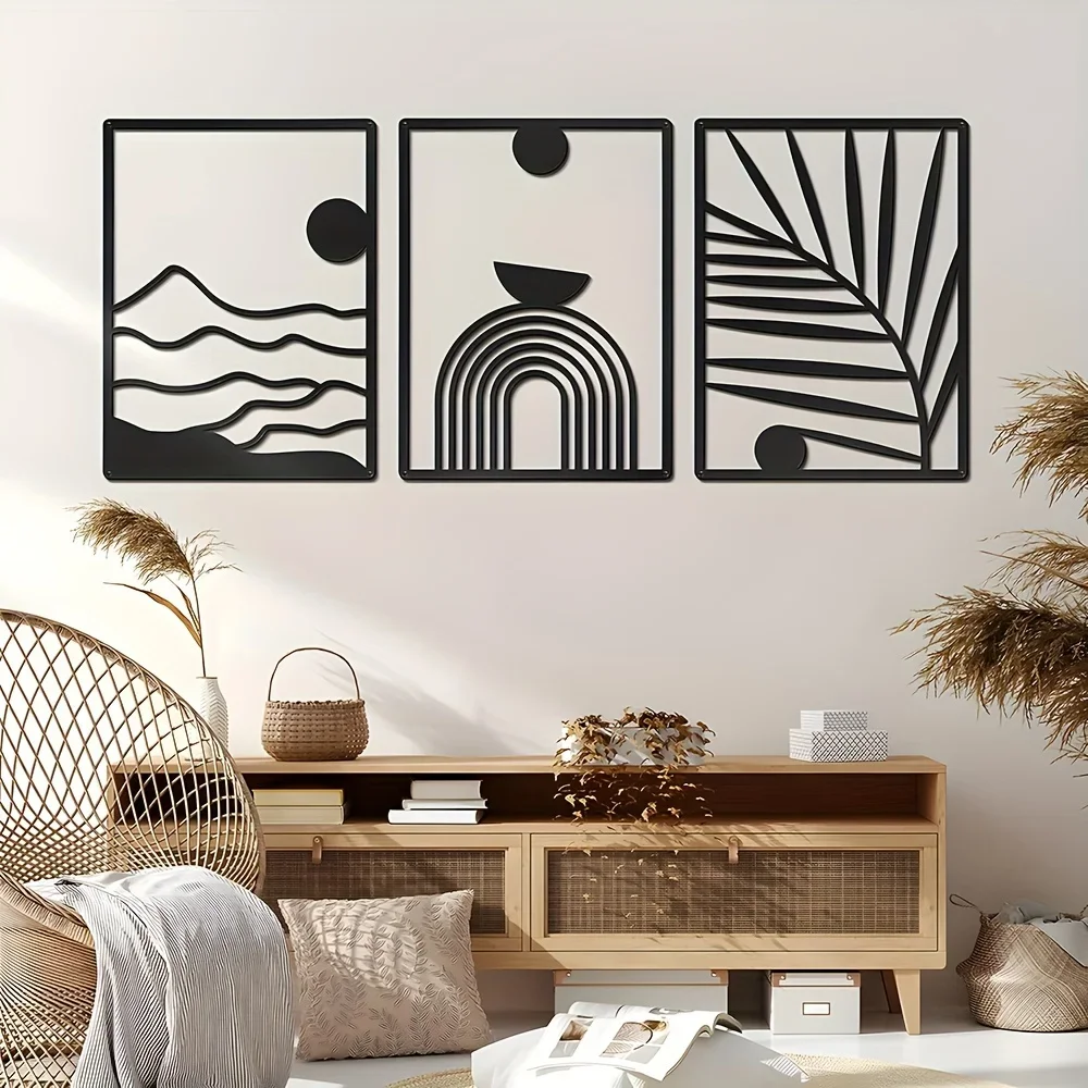 1pc Metal Minimalist Geometric Art Abstract Line Decoration Office Living Room Hanging Ornaments Wall decoration
1pc Metal Minimalist Geometric Art Abstract Line Decoration Office Living Room Hanging Ornaments Wall decoration