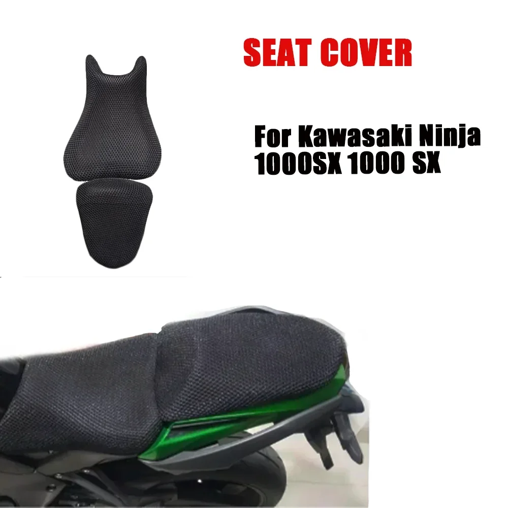 Для Kawasaki Ninja 1000 SX 1000 SX аксессуары для мотоциклов, чехол для подушки сиденья, противоскользящая сетчатая тканевая защита
Для Kawasaki Ninja 1000 SX 1000 SX аксессуары для мотоциклов, чехол для подушки сиденья, противоскользящая сетчатая тканевая защита