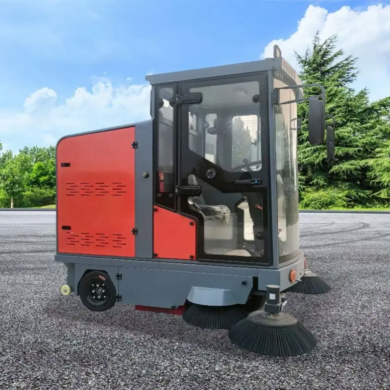 YG 2000 Electric Road Sweeper 5 Brushes Street Cleaning Machine Barredora Eléctrica
YG 2000 Electric Road Sweeper 5 Brushes Street Cleaning Machine Barredora Eléctrica