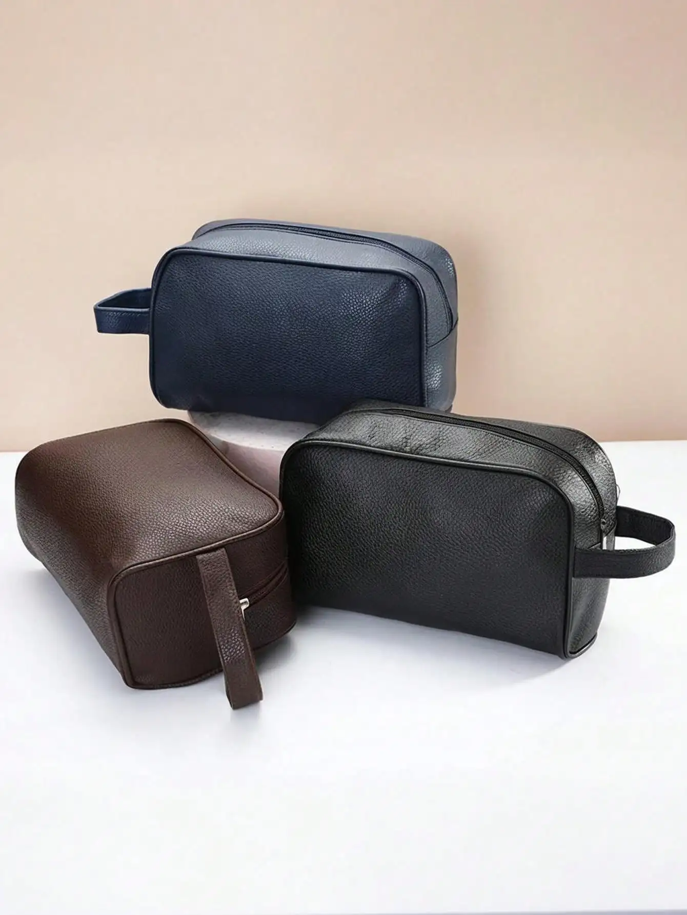 1pc Men's Waterproof PU Solid Color Makeup Bag, Large Capacity Toiletry Bag, Portable Organizer, Gift For Father's Day, Students Bag, Room Decor, Bags, Makeup Bag, Vanity, Travel, Make Up Bag, Organizer, Storage, Makeup Organizer, Makeup Bags, Toiletry Ba
1pc Men's Waterproof PU Solid Color Makeup Bag, Large Capacity Toiletry Bag, Portable Organizer, Gift For Father's Day, Students Bag, Room Decor, Bags, Makeup Bag, Vanity, Travel, Make Up Bag, Organizer, Storage, Makeup Organizer, Makeup Bags, Toiletry Ba