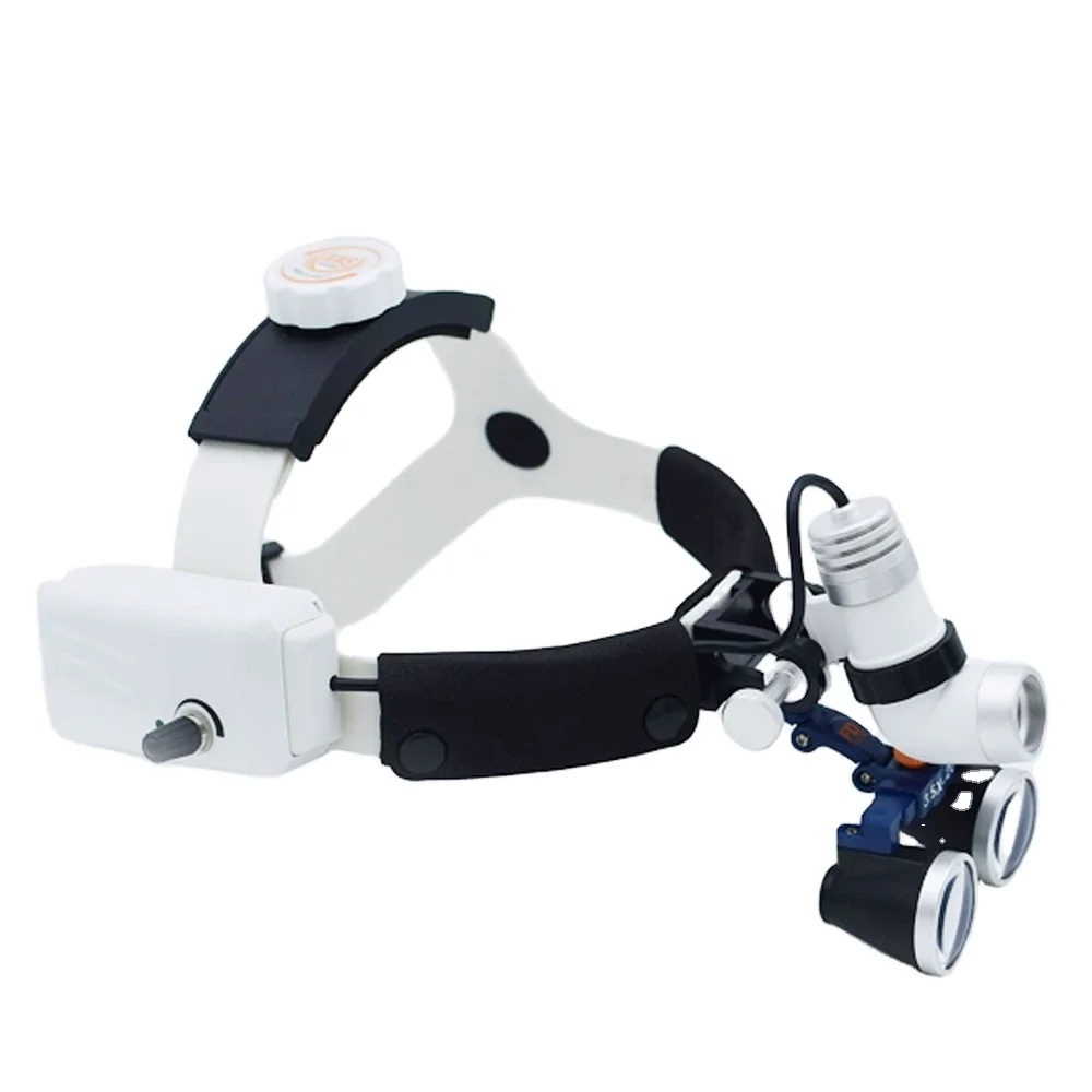 LED Head Light Lamp Medical Surgical Headlight With Binocular Loupes
LED Head Light Lamp Medical Surgical Headlight With Binocular Loupes