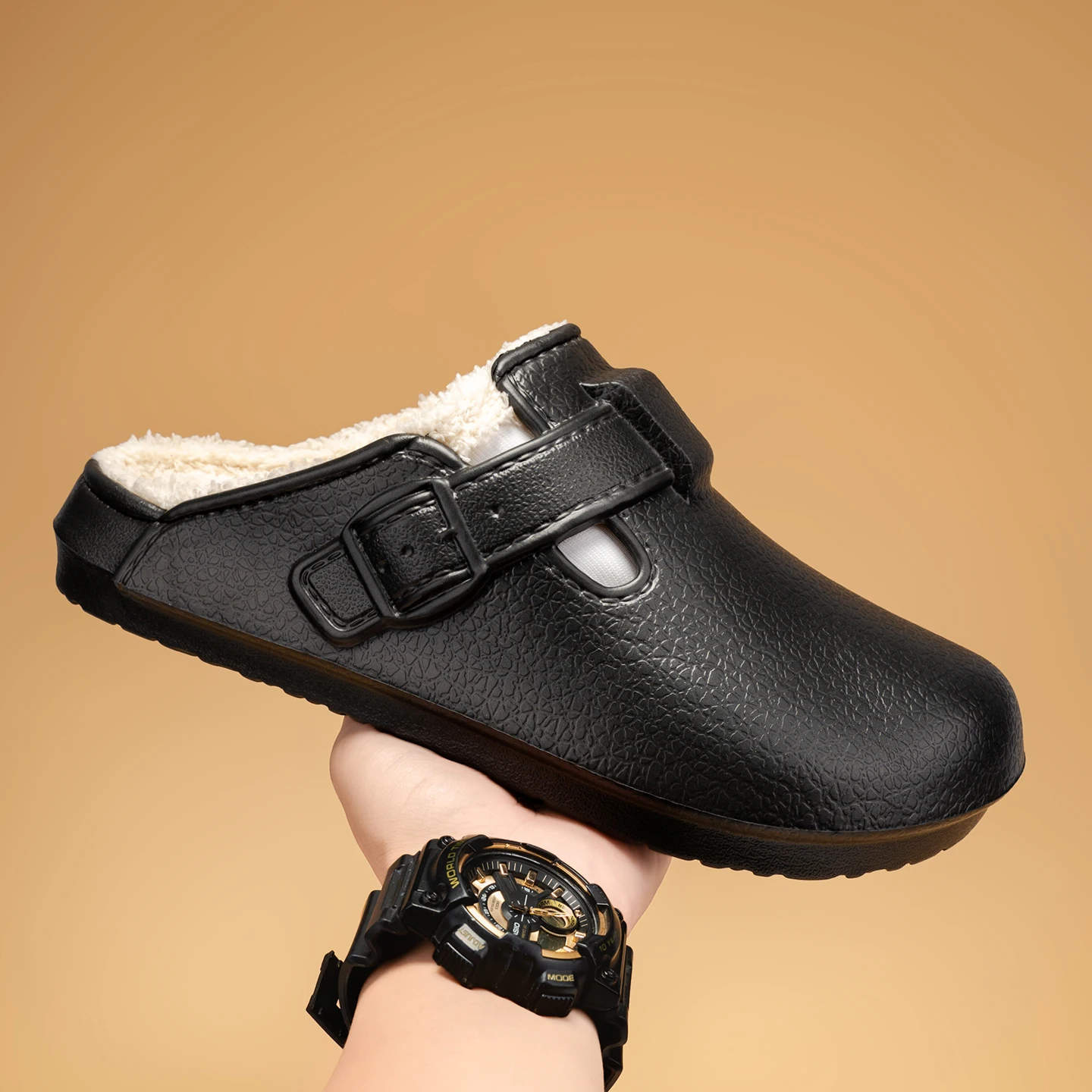 Couple’s Winter Plus Size Slippers - Thickened Warm Fleece Lined Outdoor Non-Slip Wear-Resistant Lightweight Indoor House Shoes
Couple’s Winter Plus Size Slippers - Thickened Warm Fleece Lined Outdoor Non-Slip Wear-Resistant Lightweight Indoor House Shoes