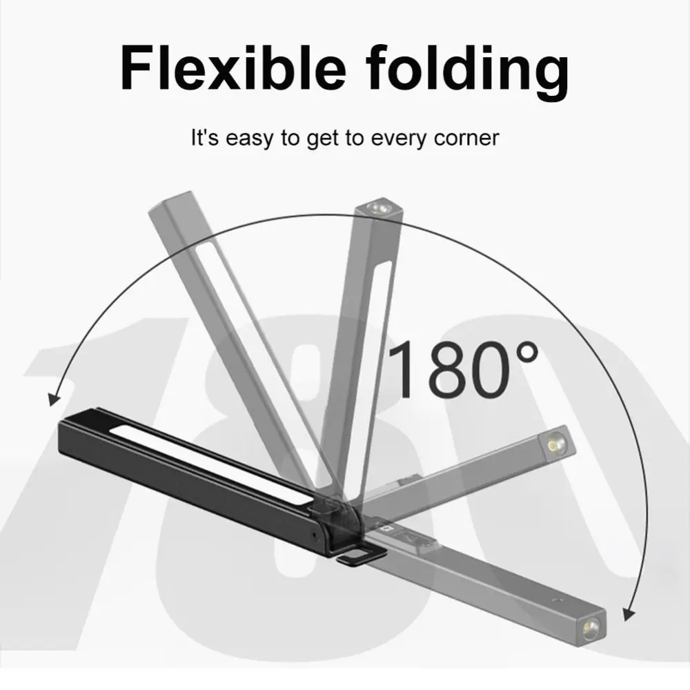 Magnetic Suction Portable Handheld Pen Light Portable Hook Design with Ruler Pocket Penlight Torch Power Display
Magnetic Suction Portable Handheld Pen Light Portable Hook Design with Ruler Pocket Penlight Torch Power Display