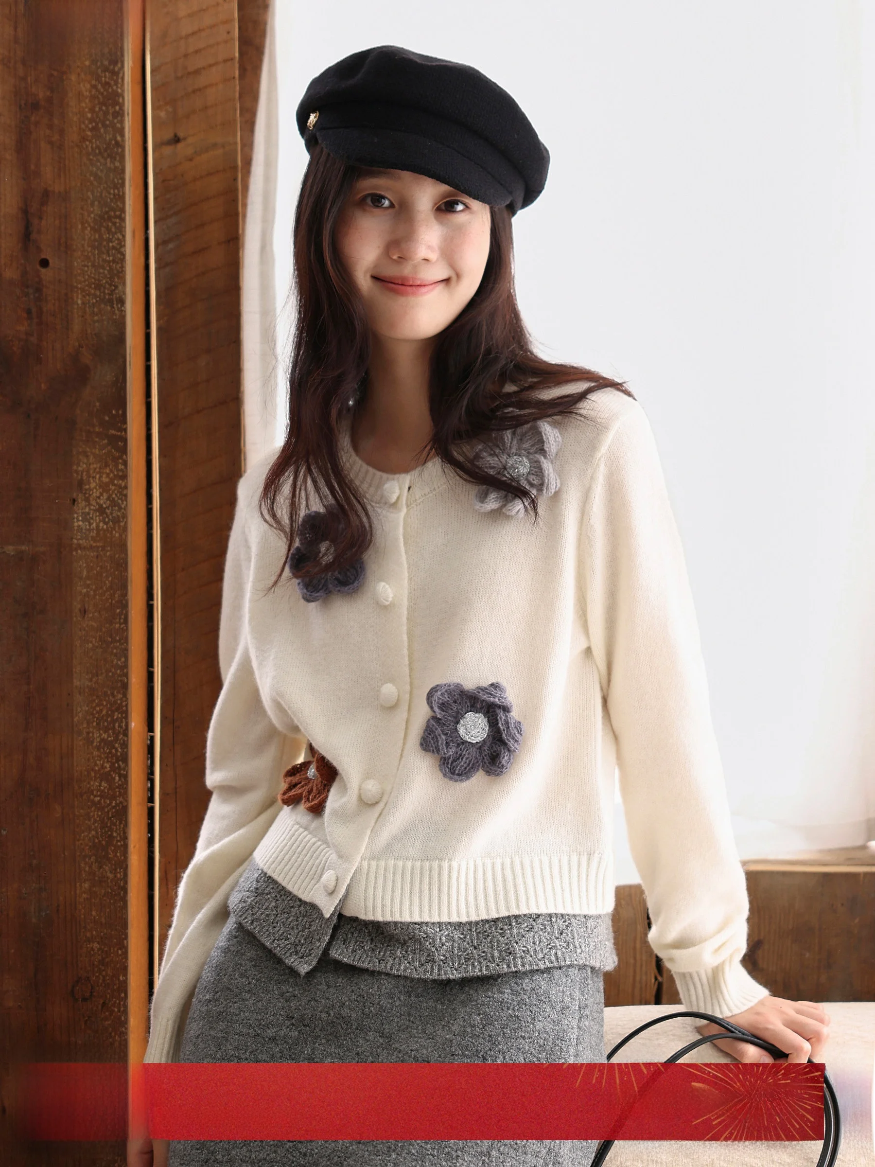 Женский вязаный кардиган MUNNS из смесовой шерсти, мягкий, пушистый, с 3D-цветочным узором, утепленный, с длинными рукавами, круглым вырезом, на пуговицах спереди
Женский вязаный кардиган MUNNS из смесовой шерсти, мягкий, пушистый, с 3D-цветочным узором, утепленный, с длинными рукавами, круглым вырезом, на пуговицах спереди