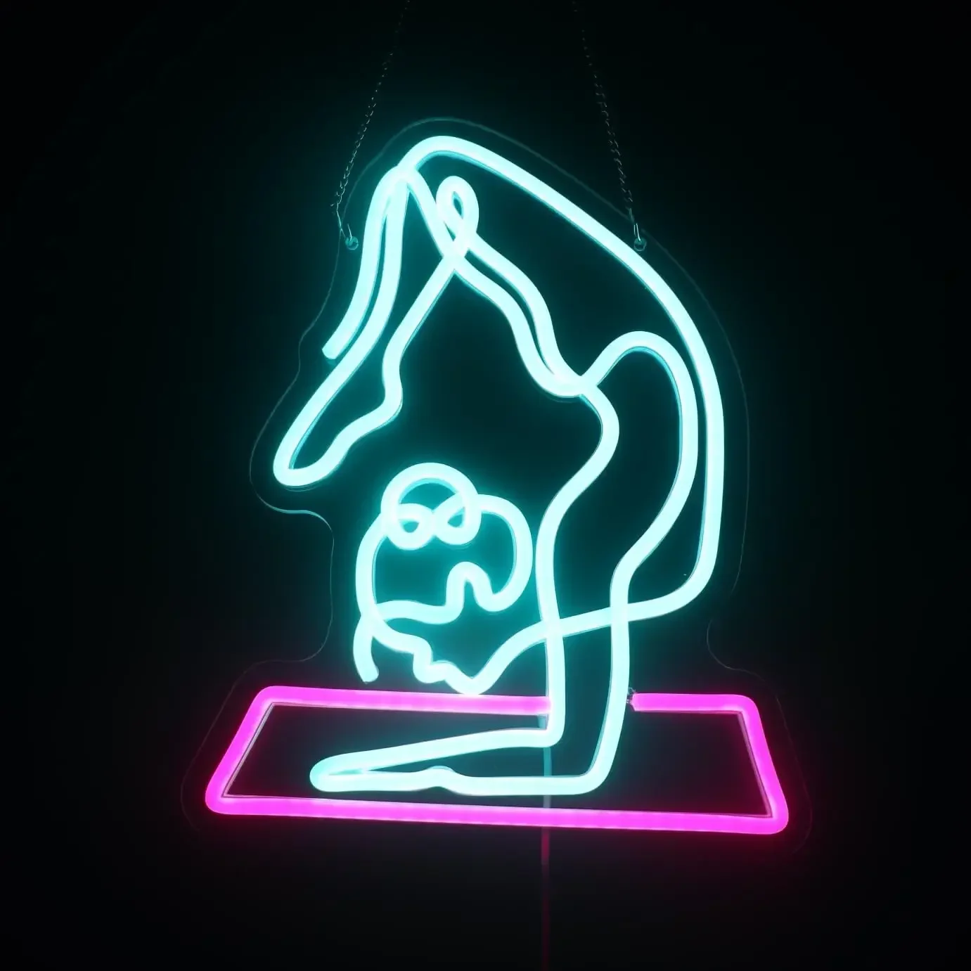 Yoga Neon Sign for Wall Decor USB Powered Gym Neon Lights Game Room Man Cave Decor Dimmable LED Lights for Women Girls Room Gift
Yoga Neon Sign for Wall Decor USB Powered Gym Neon Lights Game Room Man Cave Decor Dimmable LED Lights for Women Girls Room Gift