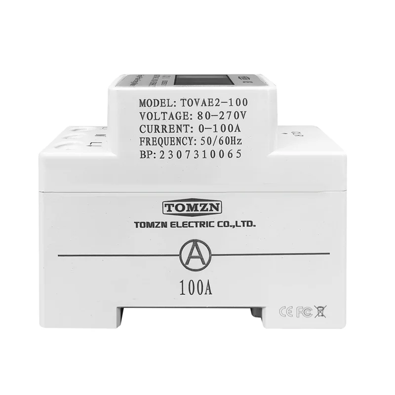 A33Z-TOMZN 3In1 Din Rail AC 110V 220V 100A Energy Meter Single Phase Energy Meter Voltage Current KWH Electric Energy Monitor Me
A33Z-TOMZN 3In1 Din Rail AC 110V 220V 100A Energy Meter Single Phase Energy Meter Voltage Current KWH Electric Energy Monitor Me