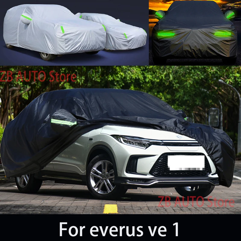 For everus ve 1 Outdoor Protection Full Car Covers Snow Cover Sunshade Waterproof Dustproof Exterior Car accessories
For everus ve 1 Outdoor Protection Full Car Covers Snow Cover Sunshade Waterproof Dustproof Exterior Car accessories