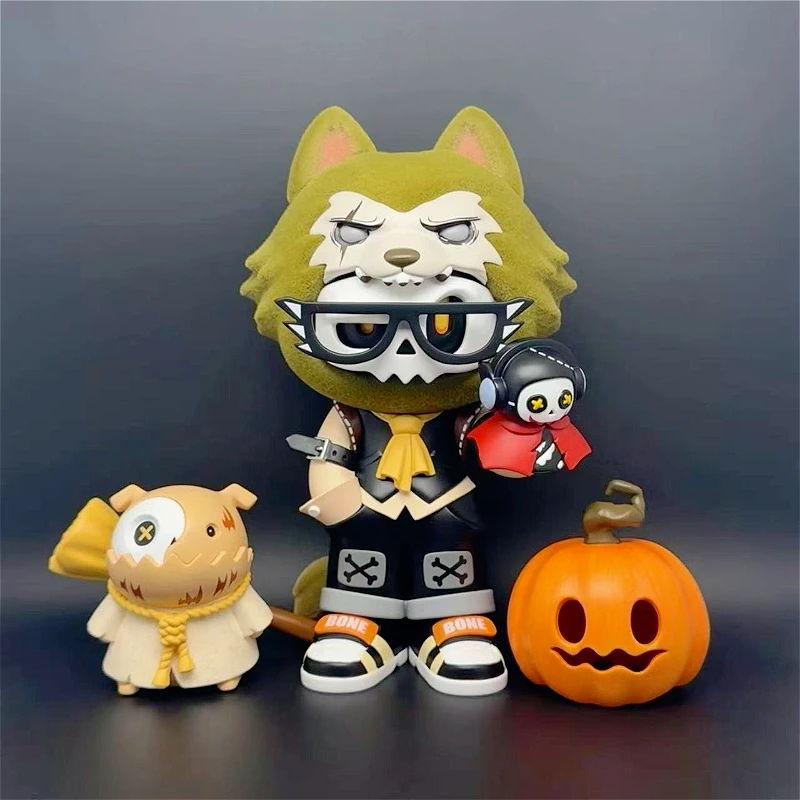 MR.BONE Trick Or Treating And Ghost Hunting Limited Edition Cool 21cm Grade Resin Dirty Dog Toys Desktop Model Decoration Gifts
MR.BONE Trick Or Treating And Ghost Hunting Limited Edition Cool 21cm Grade Resin Dirty Dog Toys Desktop Model Decoration Gifts