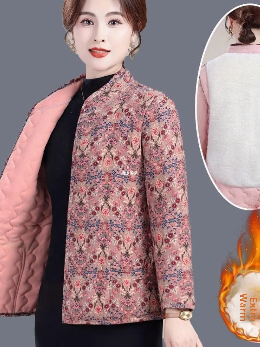 High-End Women's Cotton Jaet Autumn Winter Faionable Outerwear Fce Lined Warmth Patchwork Mom Coat New Arrival
High-End Women's Cotton Jaet Autumn Winter Faionable Outerwear Fce Lined Warmth Patchwork Mom Coat New Arrival