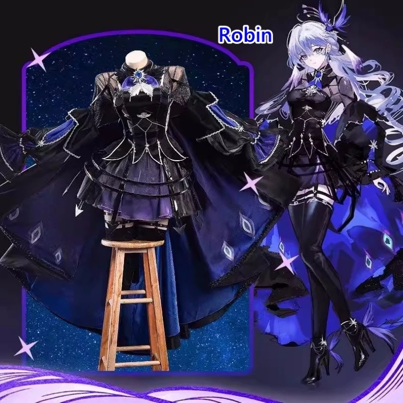 Robin Cosplay Costume Game Honkai: Star Rail Cosplay Anime Women Halloween Costume Dress Role Play Clothing Party Outfit Stock
Robin Cosplay Costume Game Honkai: Star Rail Cosplay Anime Women Halloween Costume Dress Role Play Clothing Party Outfit Stock