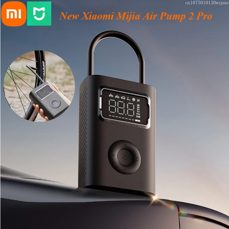 New Xiaomi Mijia Air Pump 2 Pro Portable Bicycle Basketball Car 150psi Electric Inflatable Treasure Indicator Lamp USB-C
New Xiaomi Mijia Air Pump 2 Pro Portable Bicycle Basketball Car 150psi Electric Inflatable Treasure Indicator Lamp USB-C