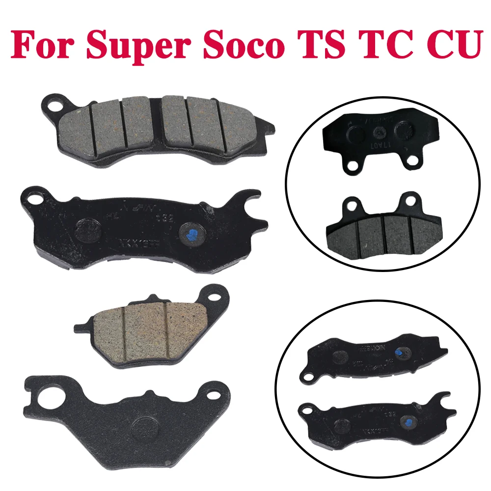 Front Rear Brake Disc Pad Kit System Spare Parts Motorcycle Accessories For Super Soco TC MAX Pro TS Lite TS 1200R TS Pro CU
Front Rear Brake Disc Pad Kit System Spare Parts Motorcycle Accessories For Super Soco TC MAX Pro TS Lite TS 1200R TS Pro CU