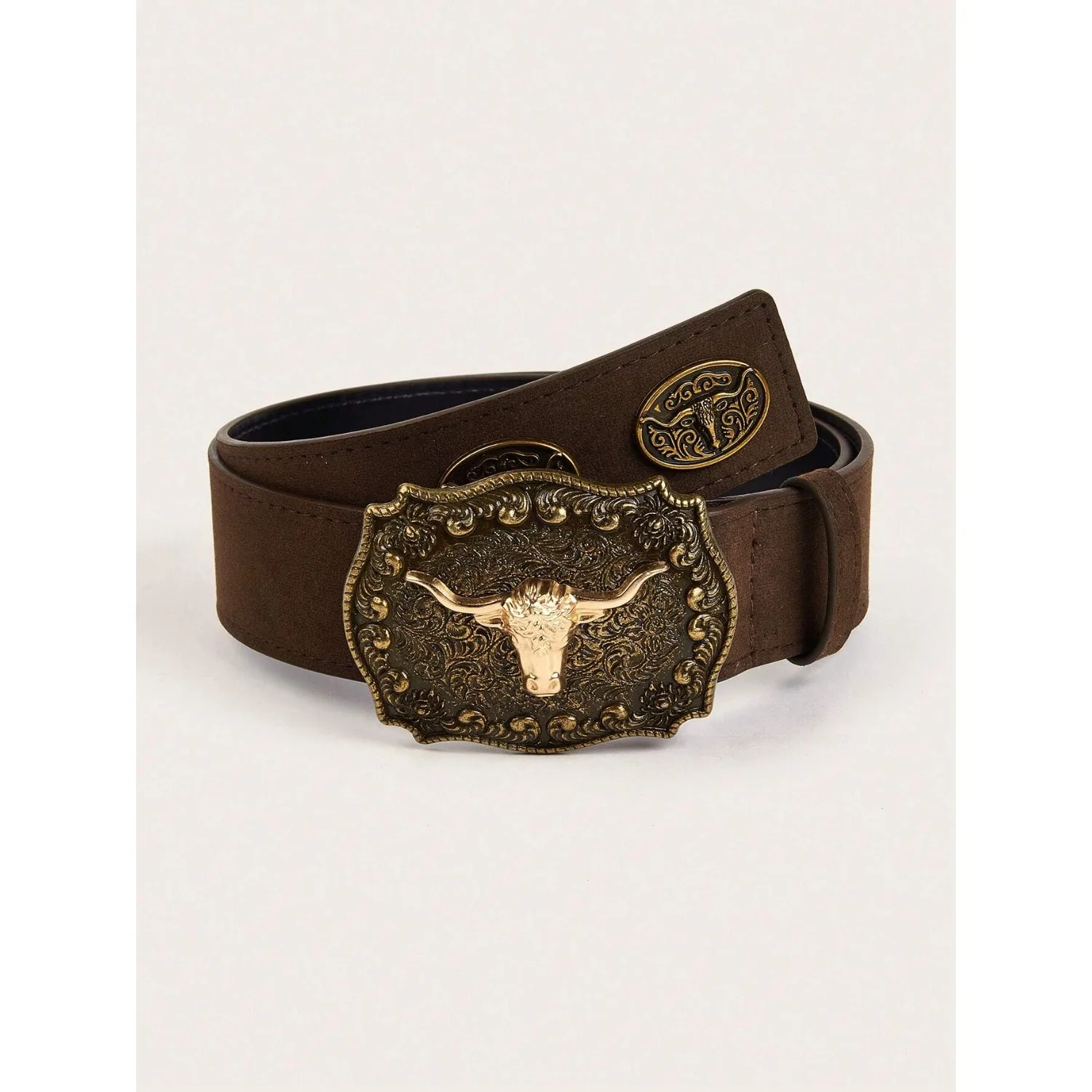 1pc Women Fashionable Brown Design Buckle & Decorative PU, Suitable For Daily Wear With Dresses, Pants And Jeans Halloween Summer, School Fall, Autumn
1pc Women Fashionable Brown Design Buckle & Decorative PU, Suitable For Daily Wear With Dresses, Pants And Jeans Halloween Summer, School Fall, Autumn