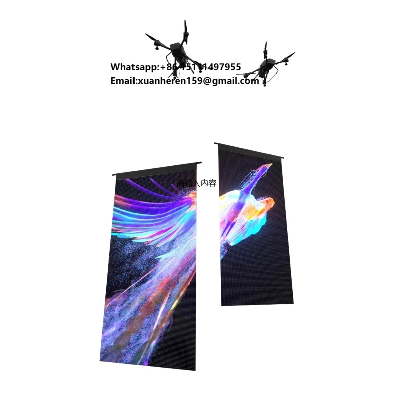 P20 Foldable LED Mesh Display Screen for Drone Shows with HDR10+ and IP65 Waterproof Hologram Projection
P20 Foldable LED Mesh Display Screen for Drone Shows with HDR10+ and IP65 Waterproof Hologram Projection