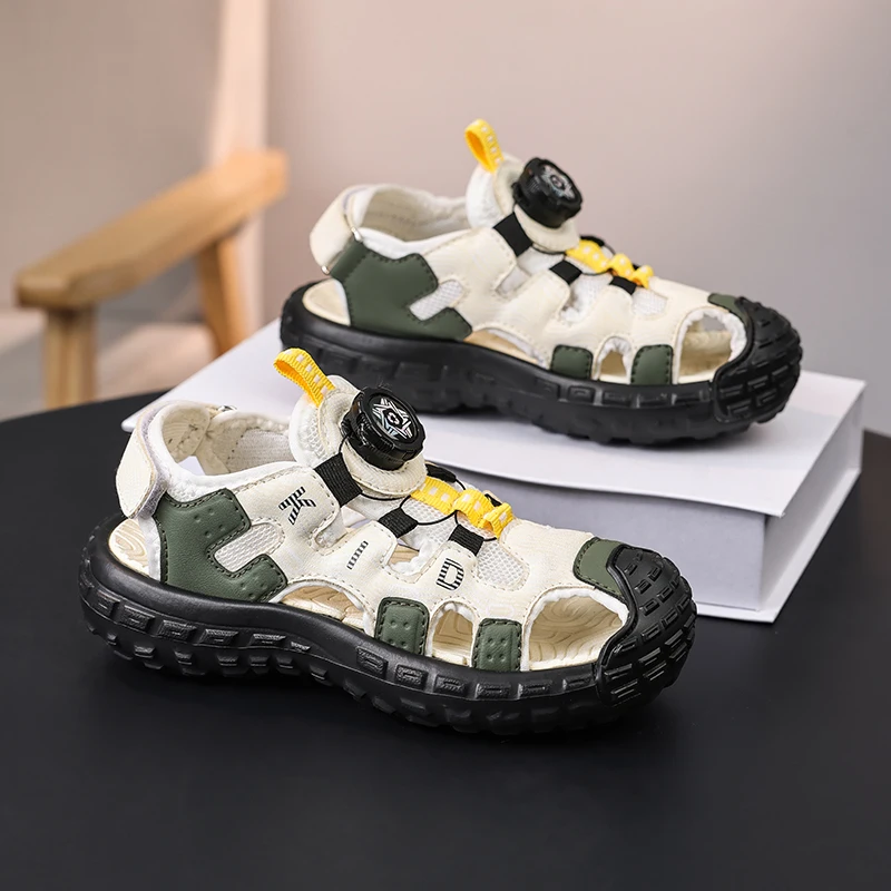 Boys Summer Outdoor Sport Shoes Dense Vent Mesh Tough Flexible Sole Anti-slip Wearproof Sneakers for Training and Running
Boys Summer Outdoor Sport Shoes Dense Vent Mesh Tough Flexible Sole Anti-slip Wearproof Sneakers for Training and Running
