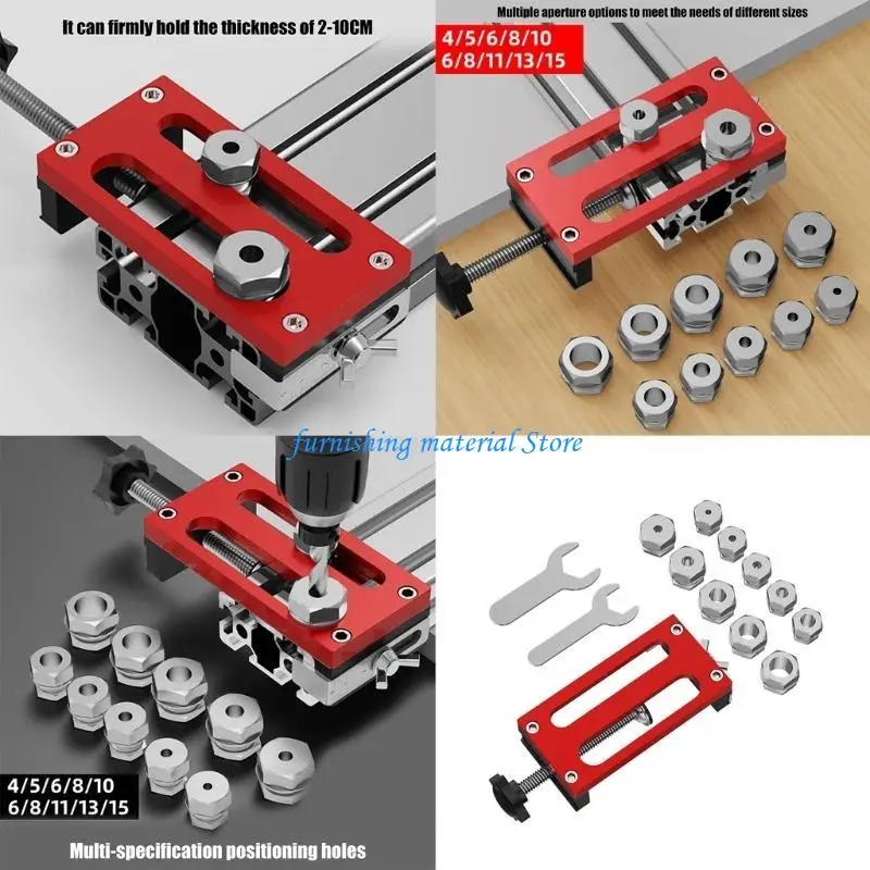 Y5GD Multi Size Compatible Hole Locator Positioning Tool for Engineers and Designers in Furniture and Structural Design
Y5GD Multi Size Compatible Hole Locator Positioning Tool for Engineers and Designers in Furniture and Structural Design