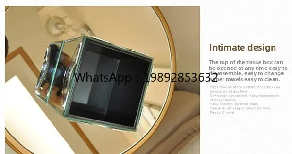 Creative Tissue Box, Home Furnishing Living Room Dining Room Simple Carton Neoclassical Mirror Furniture
Creative Tissue Box, Home Furnishing Living Room Dining Room Simple Carton Neoclassical Mirror Furniture