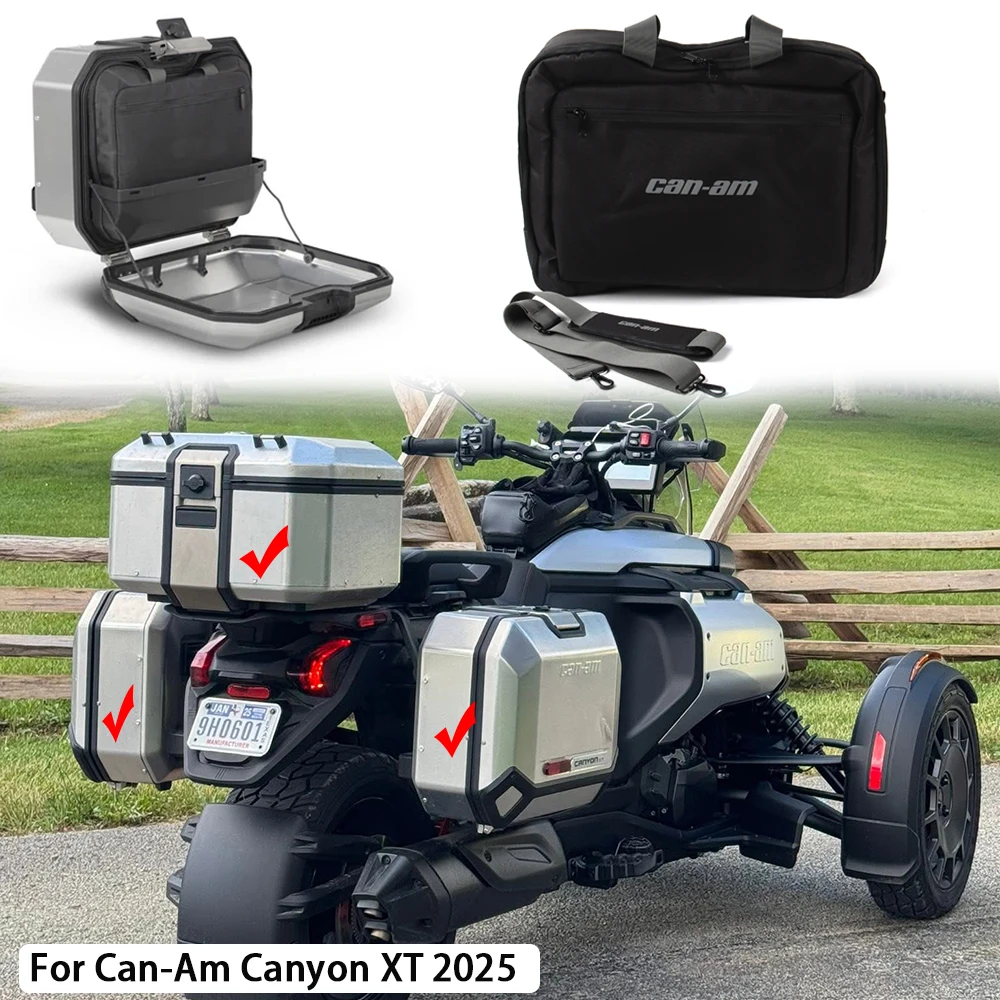 New Motorcycle Accessories Suitcases Inner Bags Toolbox Tail Box Saddlebag FOR Can-Am CANYON XT Canyon REDROCK 2025
New Motorcycle Accessories Suitcases Inner Bags Toolbox Tail Box Saddlebag FOR Can-Am CANYON XT Canyon REDROCK 2025