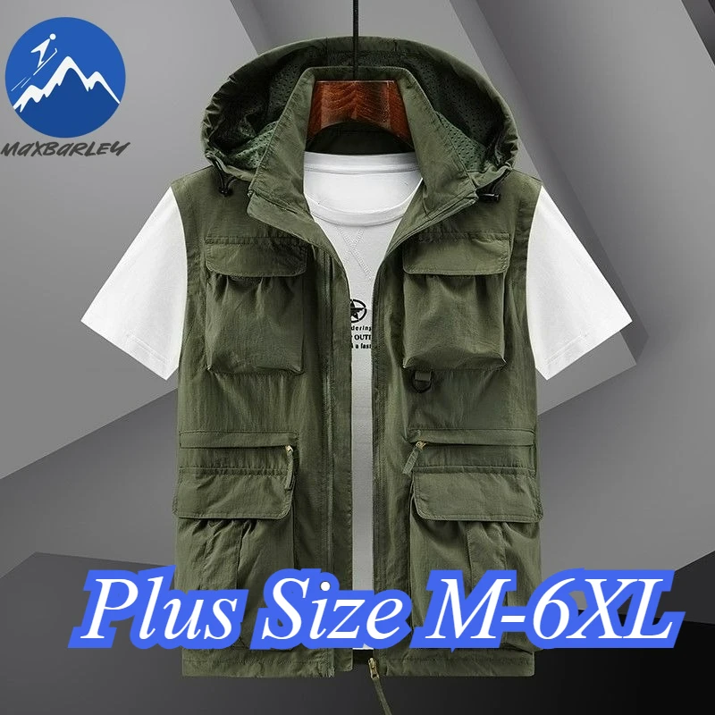 Весенне-осенние мужские жилеты для рыбалки на открытом воздухе, удобный тонкий жилет на молнии, большие размеры, дизайн без рукавов, рабочая дышащая мужская куртка
Весенне-осенние мужские жилеты для рыбалки на открытом воздухе, удобный тонкий жилет на молнии, большие размеры, дизайн без рукавов, рабочая дышащая мужская куртка