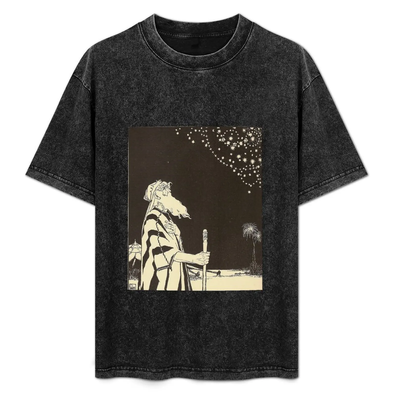 HD. Abraham, by Ephraim Moses Lilien T-Shirt Simple Casual Short Sleeve Cotton T-Shirt
HD. Abraham, by Ephraim Moses Lilien T-Shirt Simple Casual Short Sleeve Cotton T-Shirt