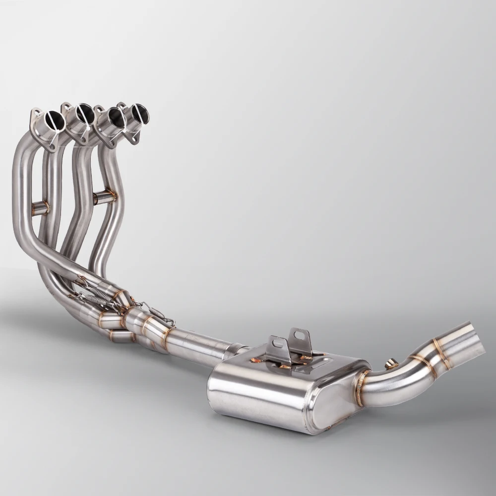 High QualityMotorcycle ExhaustStainless Steel Full Exhaust System,Strengthen Low Twist, 51mm Caliber, ZX4rr
High QualityMotorcycle ExhaustStainless Steel Full Exhaust System,Strengthen Low Twist, 51mm Caliber, ZX4rr