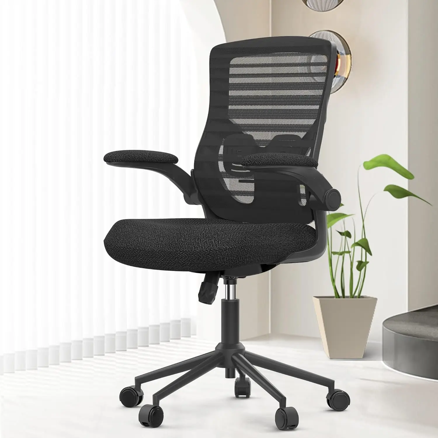 Ergonomic Office Chair with Memory Foam Cushion & Adjustable Lumbar Support – Black, for Long Hours and Back Pain Relief
Ergonomic Office Chair with Memory Foam Cushion & Adjustable Lumbar Support – Black, for Long Hours and Back Pain Relief