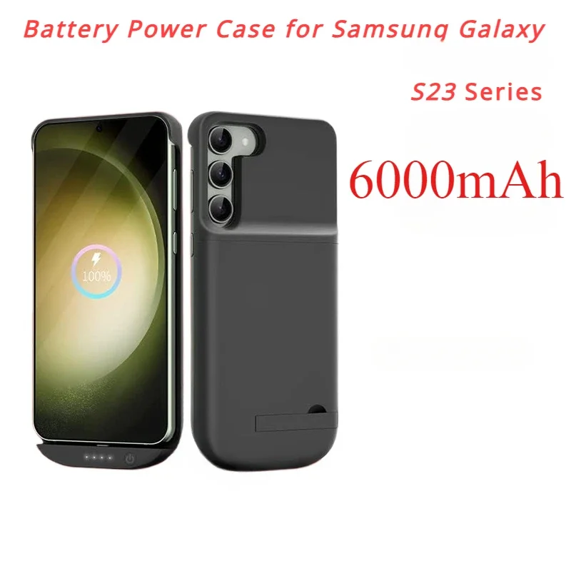 Battery Power Case for Samsung Galaxy S23 Puls S23 Ultra S23 Charging Power Bank Battery Case Battery Cover Phone Accessories
Battery Power Case for Samsung Galaxy S23 Puls S23 Ultra S23 Charging Power Bank Battery Case Battery Cover Phone Accessories