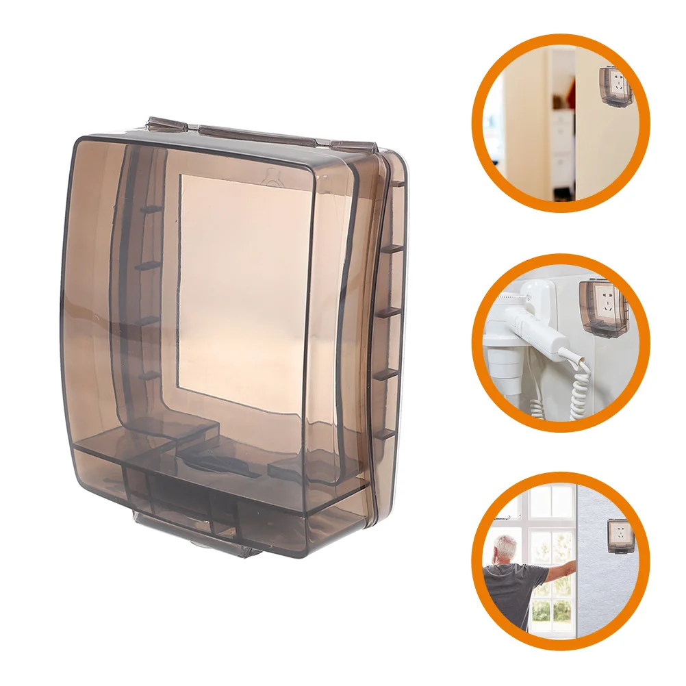 Waterproof Outlet Covers Electrical Plates Splash Proof Dust Proof Reusable Plug Cover Transparent Design Safe Indoor Outdoor
Waterproof Outlet Covers Electrical Plates Splash Proof Dust Proof Reusable Plug Cover Transparent Design Safe Indoor Outdoor