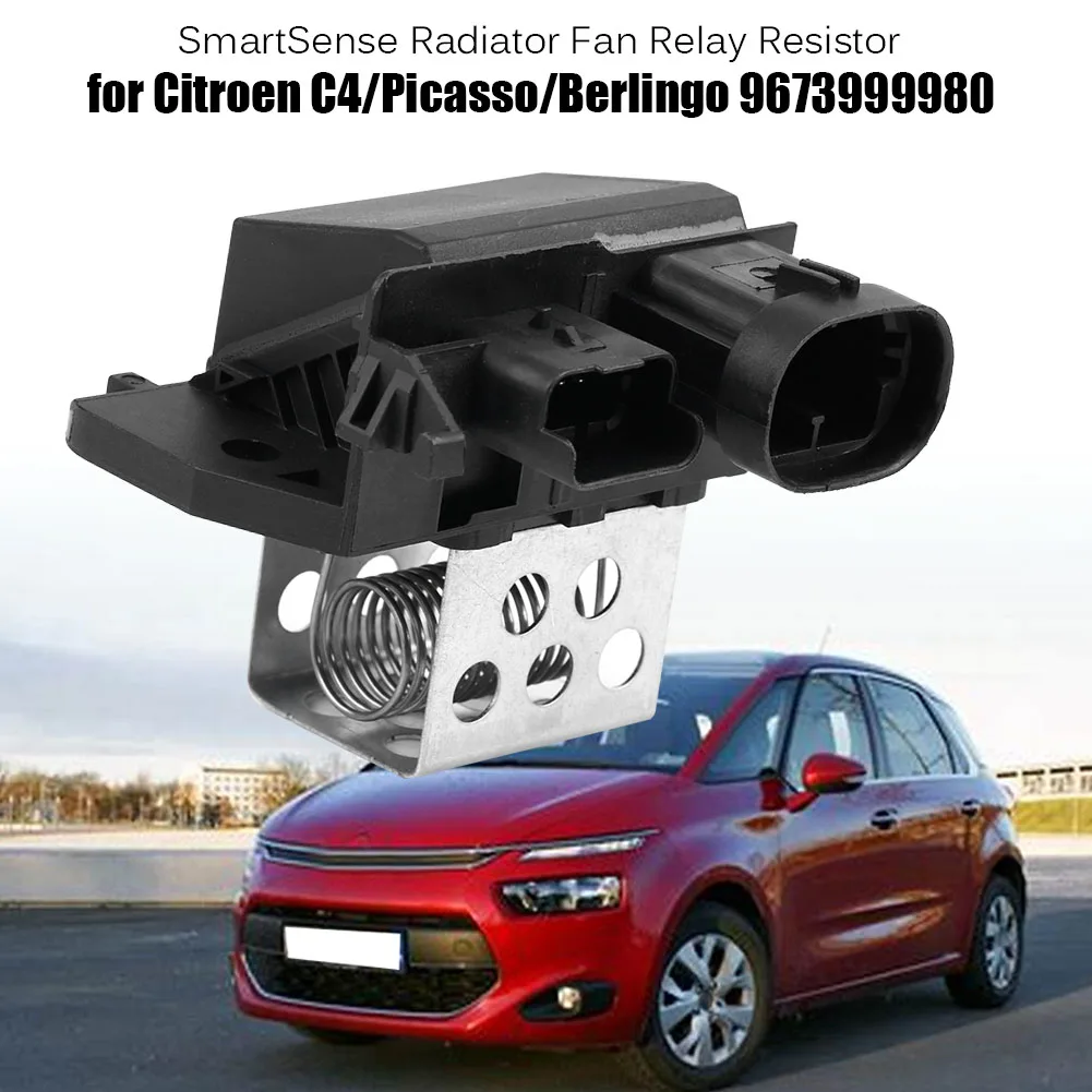 SmartSense Engine Cooling Fan Resistor 9673999980 for Citroen C4 II Peugeot Berlingo
SmartSense Engine Cooling Fan Resistor 9673999980 for Citroen C4 II Peugeot Berlingo