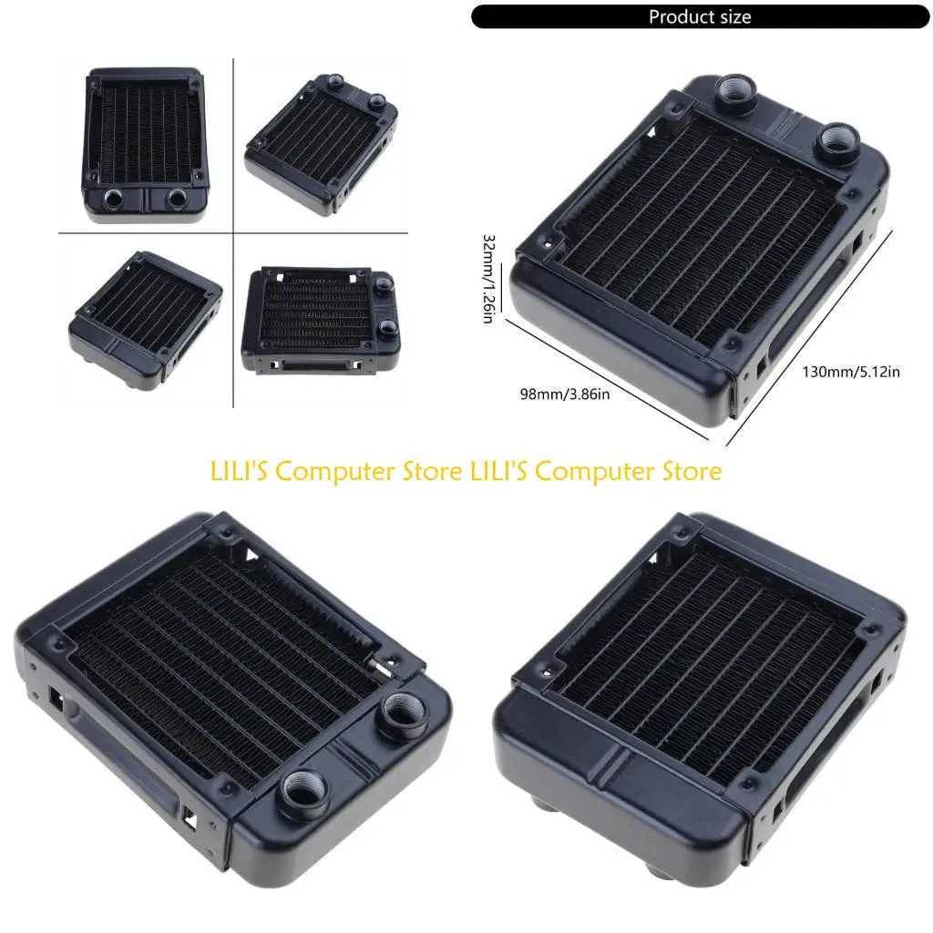 A52B 1/4 "чистый алюминий 8-трубный теплообменник теплообменника для компьютера, ПК, процессора, CO2, воды
A52B 1/4 "чистый алюминий 8-трубный теплообменник теплообменника для компьютера, ПК, процессора, CO2, воды