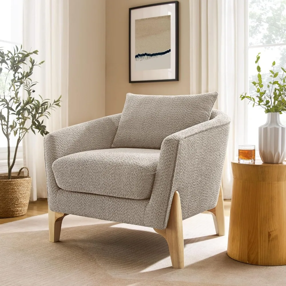 32 Inch Upholstered Accent Chair with Plush Cushion for Living Room Bedroom Reading Nook Office Apartment Camel
32 Inch Upholstered Accent Chair with Plush Cushion for Living Room Bedroom Reading Nook Office Apartment Camel