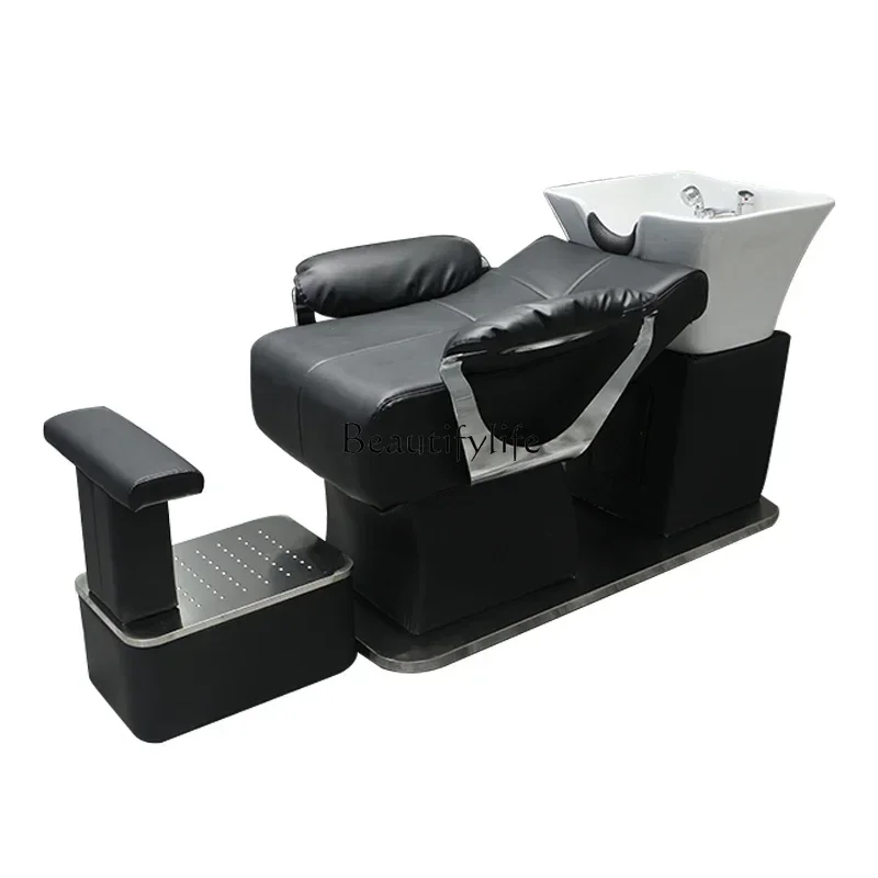 LHigh-End Shampoo Chair Hair Saloon Dedicated Hair Salon Hair Salon Flushing Bed Lying Half
LHigh-End Shampoo Chair Hair Saloon Dedicated Hair Salon Hair Salon Flushing Bed Lying Half