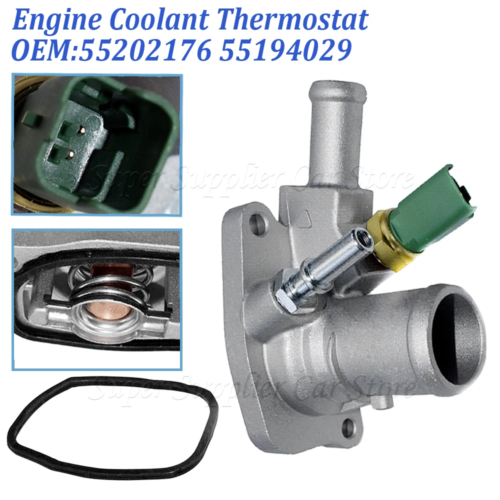 For Fiat Grande Punto Engine Coolant Thermostat Car Thermostat 55202176 55194029 Car Accessories
For Fiat Grande Punto Engine Coolant Thermostat Car Thermostat 55202176 55194029 Car Accessories