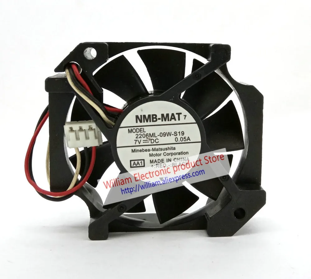 Оригинальный охлаждающий вентилятор для проектора 2206ML-09W-S19 DC7V 0.05A 5017 5 см
Оригинальный охлаждающий вентилятор для проектора 2206ML-09W-S19 DC7V 0.05A 5017 5 см