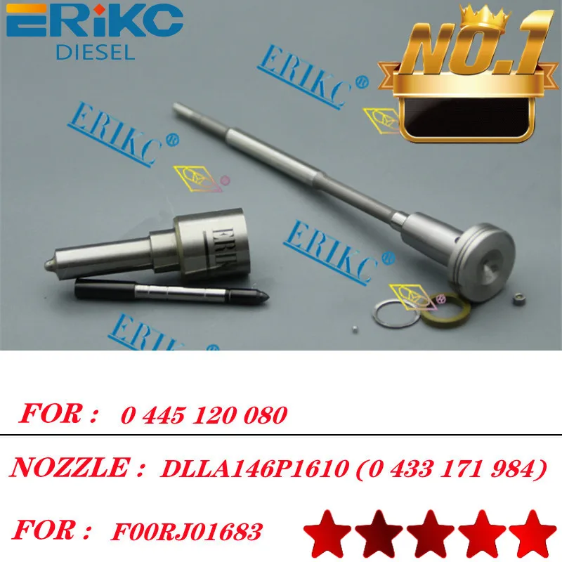 ERIKC 0445120080 Fuel Injector Nozzle DLLA146P1610 0433171984 Valve F00RJ01683 Repair Kit CR for ZEXEL 107755-028 0 445 120 080
ERIKC 0445120080 Fuel Injector Nozzle DLLA146P1610 0433171984 Valve F00RJ01683 Repair Kit CR for ZEXEL 107755-028 0 445 120 080