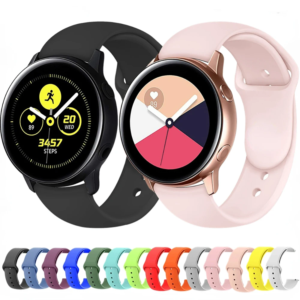 Ремешок силиконовый для наручных часов, 20 мм, для Samsung Galaxy Watch 3/4/Classic/5/5 Pro/Active 2/Gear S3 Correa, Huawei Watch GT2/2e/Pro
Ремешок силиконовый для наручных часов, 20 мм, для Samsung Galaxy Watch 3/4/Classic/5/5 Pro/Active 2/Gear S3 Correa, Huawei Watch GT2/2e/Pro