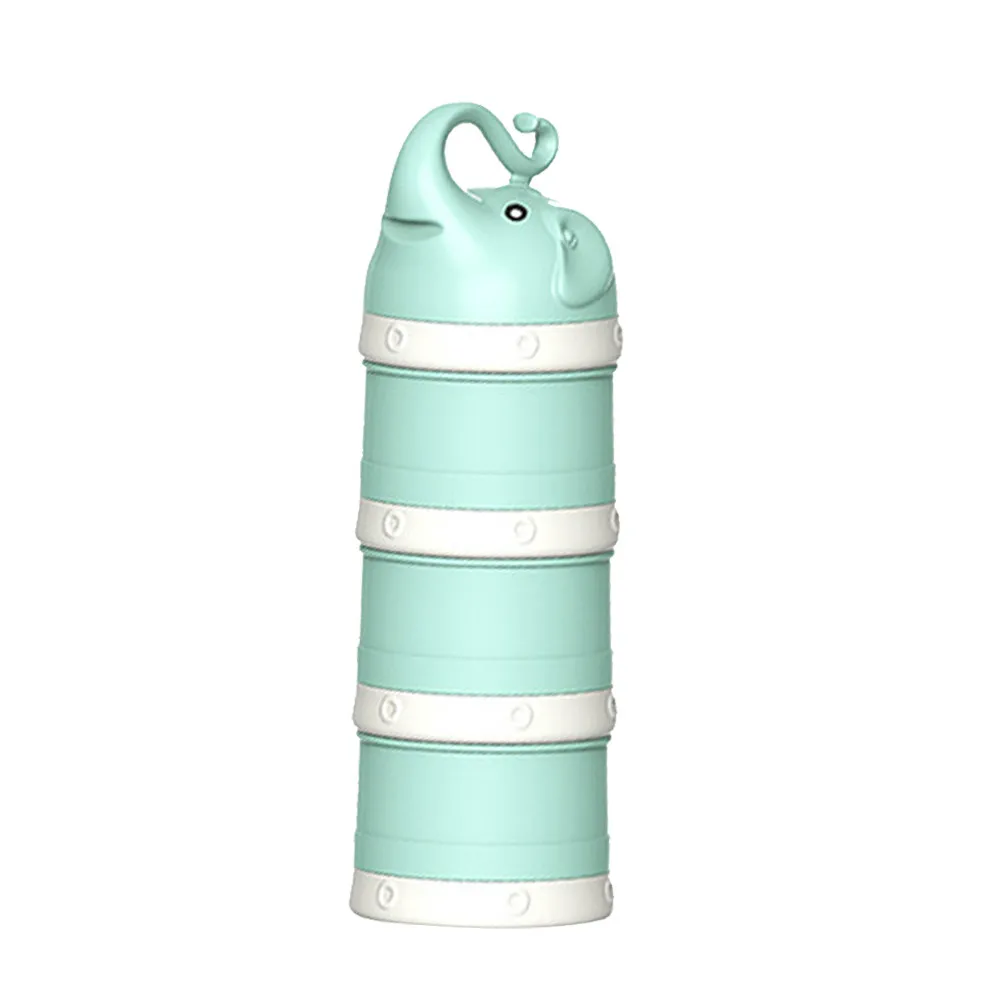 Трехслойный портативный контейнер для детского молочного порошка с дизайном в виде слона, зеленый, для еды и закусок, для путешествий и активного отдыха
Трехслойный портативный контейнер для детского молочного порошка с дизайном в виде слона, зеленый, для еды и закусок, для путешествий и активного отдыха