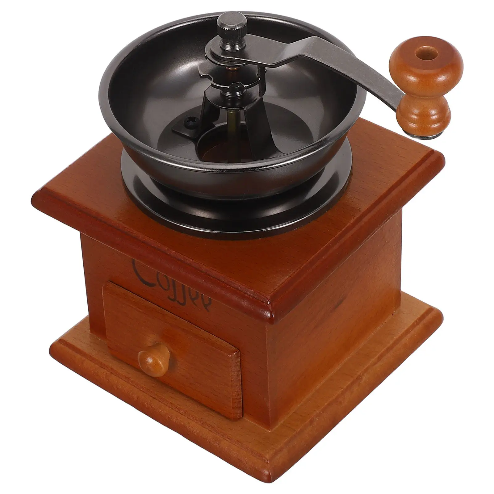 Portable Manual Coffee Grinder Wooden Hand-Crank Burr Mill for Espresso French Press Camping Travel Home Quiet Precise
Portable Manual Coffee Grinder Wooden Hand-Crank Burr Mill for Espresso French Press Camping Travel Home Quiet Precise
