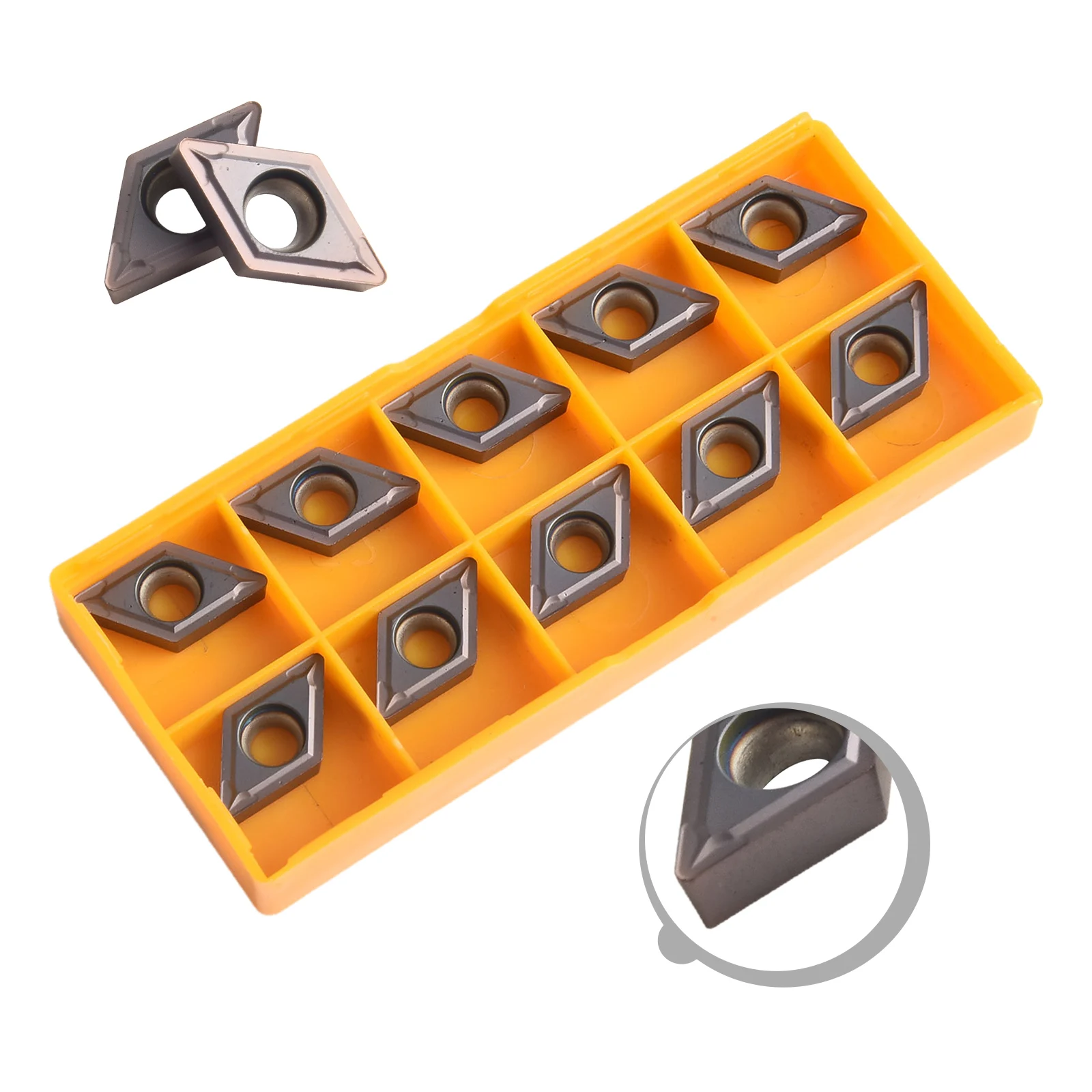 10 шт. DCMT11T308 VP15TF токарный станок с ЧПУ, твердосплавное токарное лезвие для обработки стали, чугуна, мягкая нержавеющая сталь, алюминиевый инструмент 
10 шт. DCMT11T308 VP15TF токарный станок с ЧПУ, твердосплавное токарное лезвие для обработки стали, чугуна, мягкая нержавеющая сталь, алюминиевый инструмент