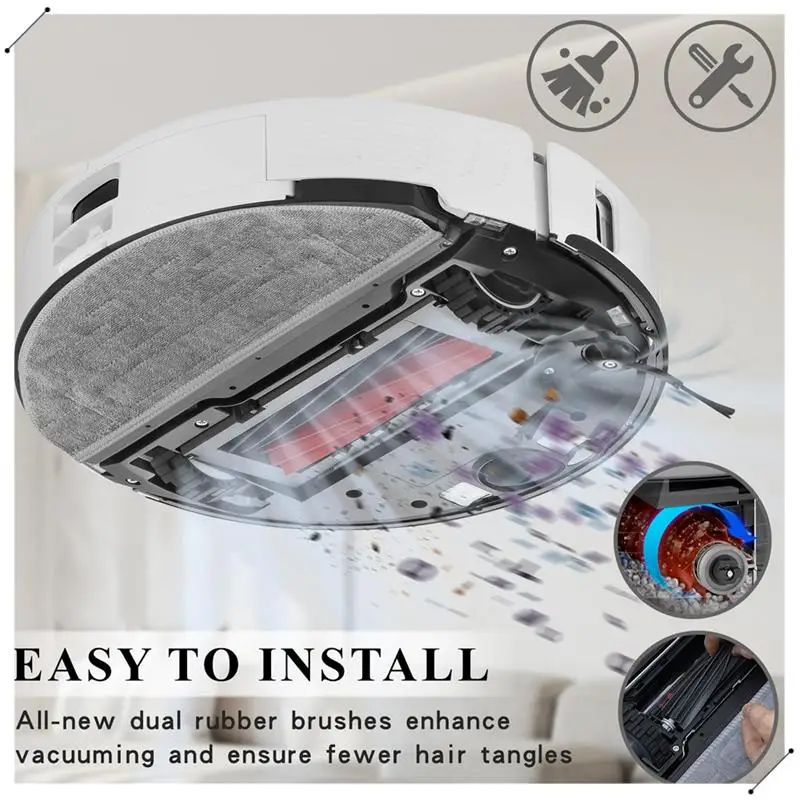 22 шт. комплект аксессуаров для Roborock S8 Pro Ultra, детали для пылесоса робота, роликовые боковые щетки, фильтры, тряпки для швабры, мешки для пыли
22 шт. комплект аксессуаров для Roborock S8 Pro Ultra, детали для пылесоса робота, роликовые боковые щетки, фильтры, тряпки для швабры, мешки для пыли