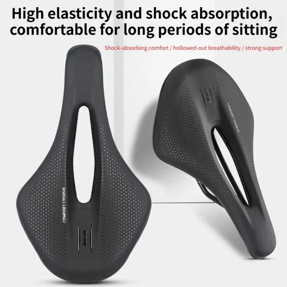 Comfortable Bike Saddle Shockproof HIgh Density Sponge Filled MTB Seat Aerodynamic Breathable Road Bicycle Saddle Bike Parts
Comfortable Bike Saddle Shockproof HIgh Density Sponge Filled MTB Seat Aerodynamic Breathable Road Bicycle Saddle Bike Parts