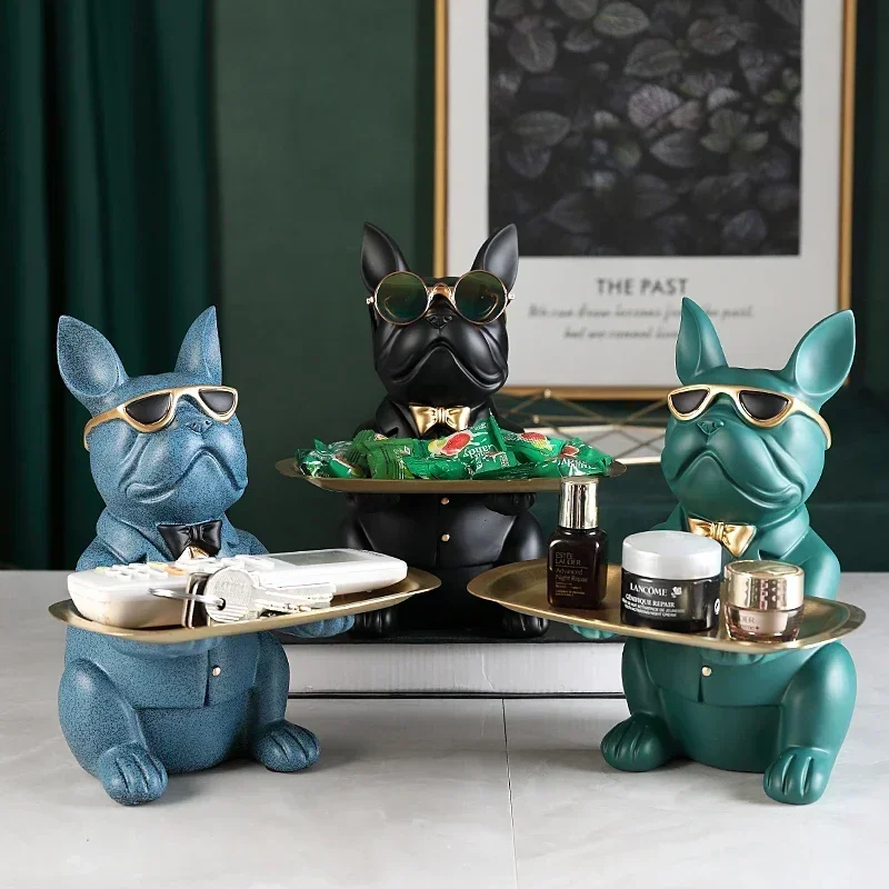 Bulldog Statue Table Decoration Fashion Sculpture Home Room Decor Multifunction Desk Storage Figurine Decorative Coin Bank M37
Bulldog Statue Table Decoration Fashion Sculpture Home Room Decor Multifunction Desk Storage Figurine Decorative Coin Bank M37