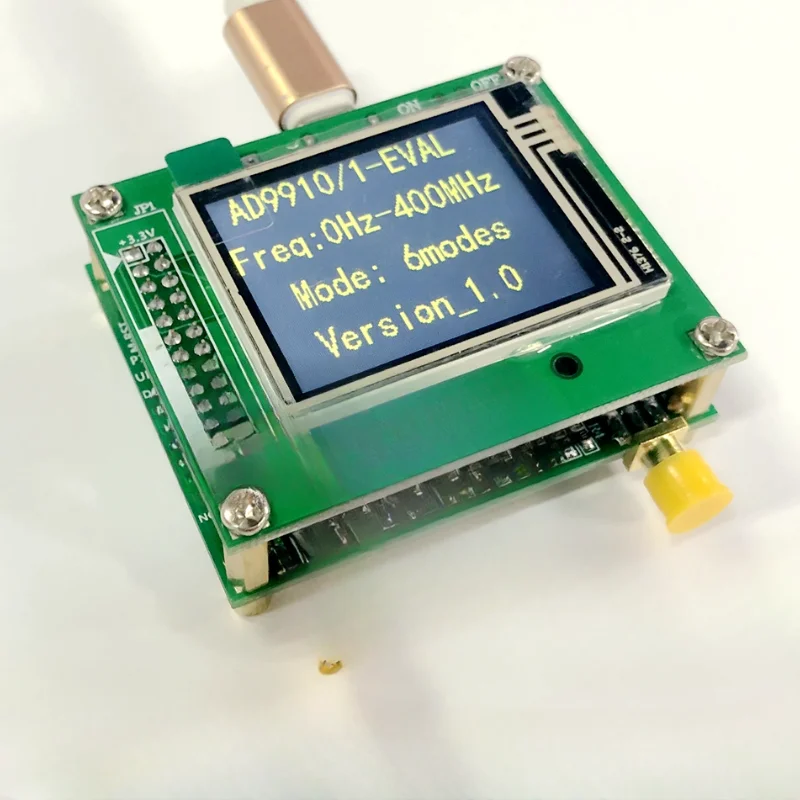 AD9910 Module V2.0 DDS Signal Source 100MHz Crystal Oscillator Signal Output Full Function Board
AD9910 Module V2.0 DDS Signal Source 100MHz Crystal Oscillator Signal Output Full Function Board