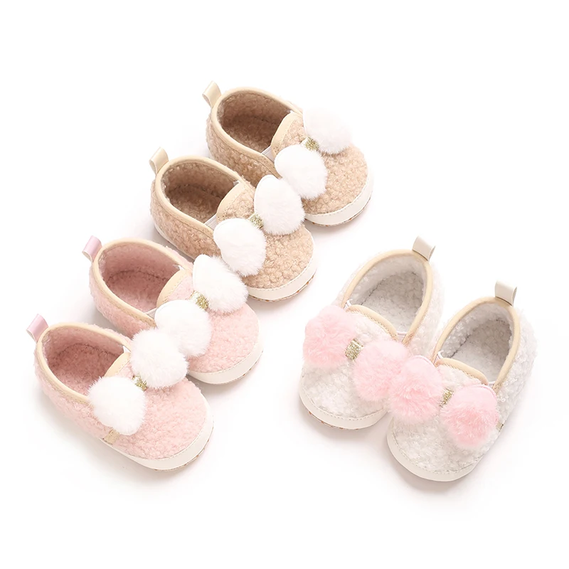0-18M Toddler Loafers for Girls | All-Season Plush Casual Shoes with Soft Soles | First Walking Shoes for Babies
0-18M Toddler Loafers for Girls | All-Season Plush Casual Shoes with Soft Soles | First Walking Shoes for Babies