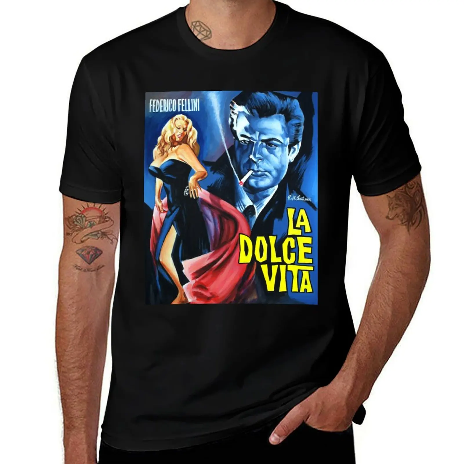 La Dolce Vita 1960 Federico Fellini movie poster T-Shirt shirts graphic tees luxury t-shirt Aesthetic clothing mens clothing
La Dolce Vita 1960 Federico Fellini movie poster T-Shirt shirts graphic tees luxury t-shirt Aesthetic clothing mens clothing