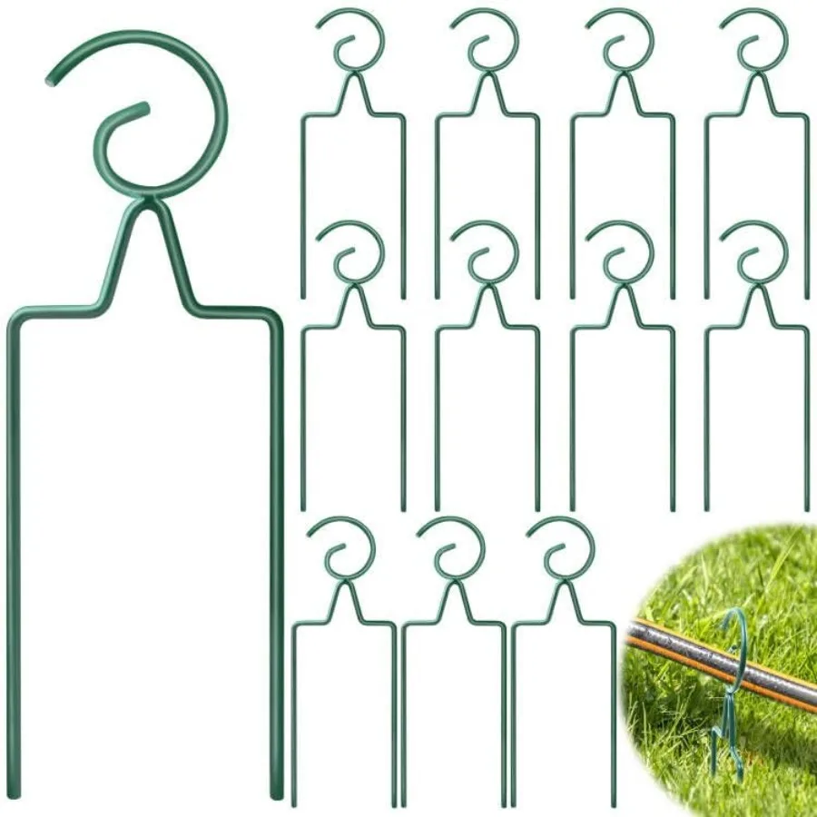 12 Pack Garden Hose Guide Spike 14 Inch Heavy Duty Hose Guide Stakes Sturdy Metal Garden Stakes Hose Guard for Outside Yard Law
12 Pack Garden Hose Guide Spike 14 Inch Heavy Duty Hose Guide Stakes Sturdy Metal Garden Stakes Hose Guard for Outside Yard Law