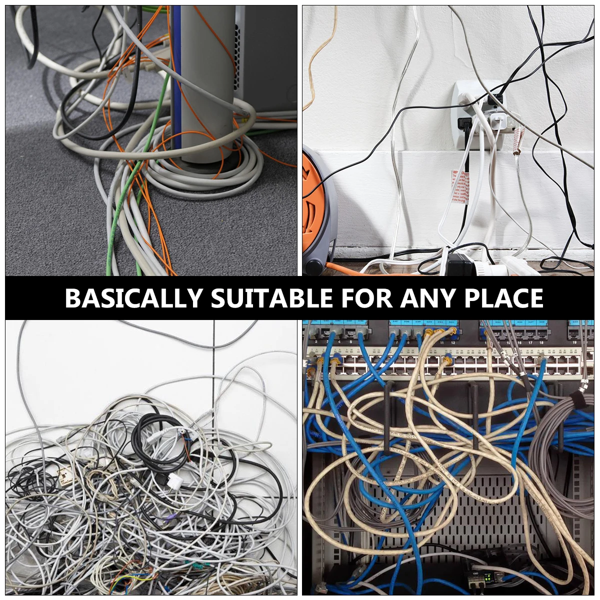 Cable Tie Base Holders Adhesive-Backed Mounts for Wire Management and Cord Organization Multi-Purpose Zip Tie Holder
Cable Tie Base Holders Adhesive-Backed Mounts for Wire Management and Cord Organization Multi-Purpose Zip Tie Holder