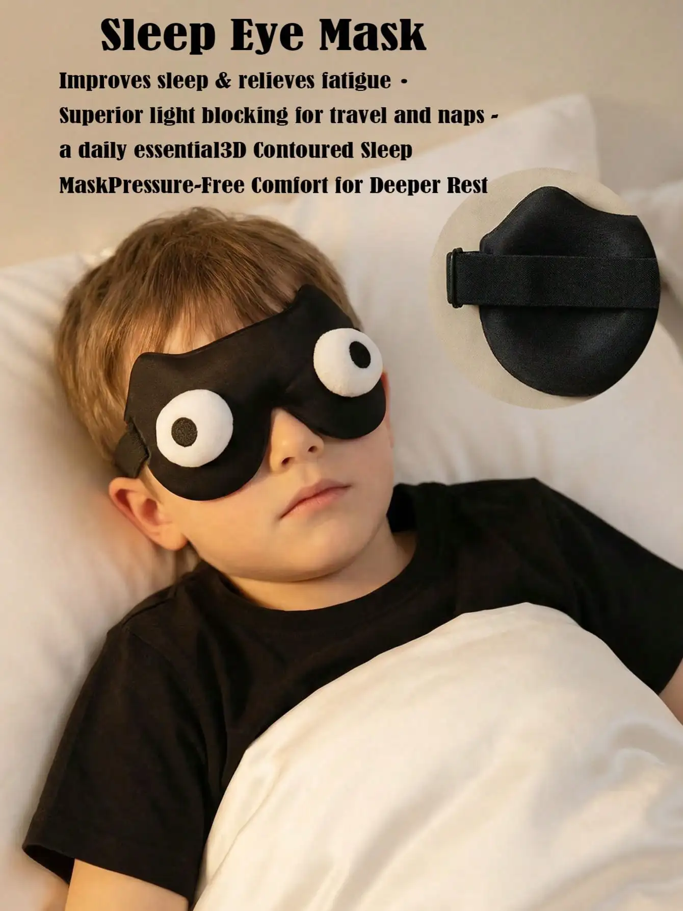 1Pcs 3-10Y Kids 3D Cartoon Sleep Eye Mask Soft Pressure-Free Shading Eyemask For Nap Airplane Travel
1Pcs 3-10Y Kids 3D Cartoon Sleep Eye Mask Soft Pressure-Free Shading Eyemask For Nap Airplane Travel