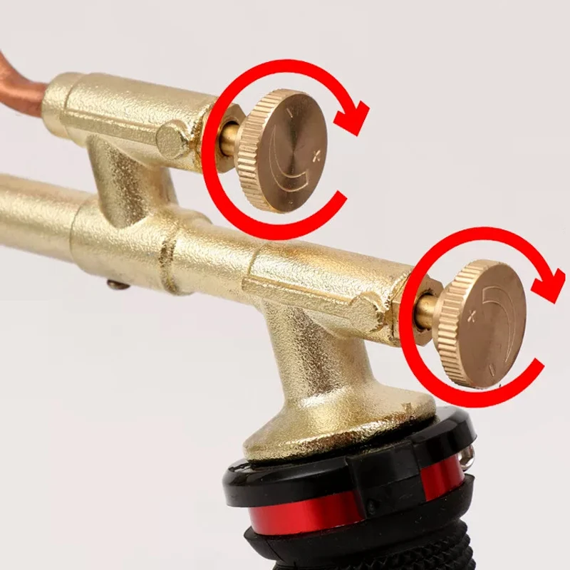 Double-nozzle Gas Welding Torch, Butane Gas Welding Torch, Copper and Aluminum Pipe Welding and Repair, High-Pressure Explosion-
Double-nozzle Gas Welding Torch, Butane Gas Welding Torch, Copper and Aluminum Pipe Welding and Repair, High-Pressure Explosion-